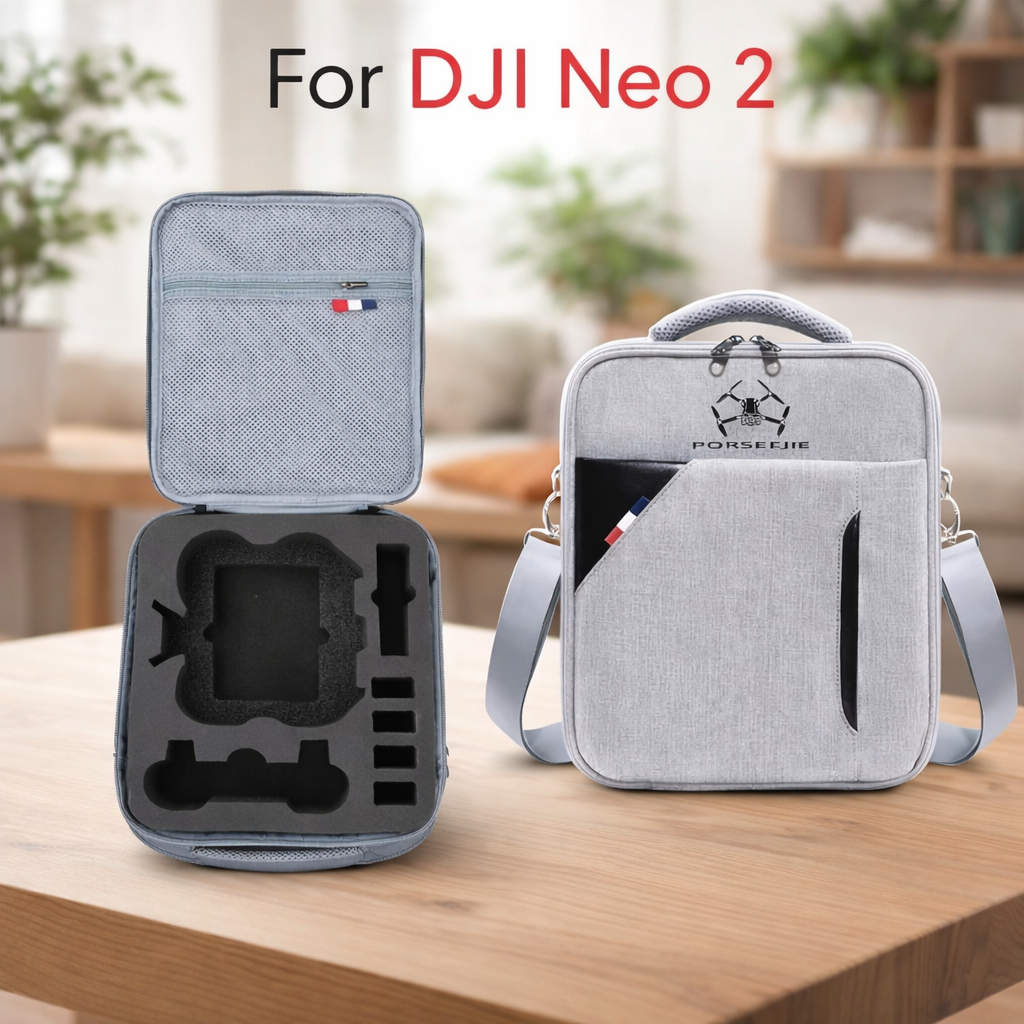 ZINTICH Tas Drone Protective Storage Bag DJI Neo 2 Nylon 31x26x11cm - Z20 Gambar produk ZINTICH Tas Drone Protective Storage Bag DJI Neo 2 Nylon 31x26x11cm - Z20