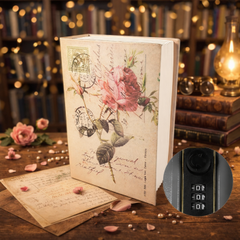 Gambar produk HOMESAFE Kotak Buku Novel Security Box Password Lock Size S - DHZ003