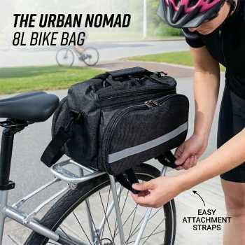 Gambar produk Tas Sepeda Bicycle Rear Carrier Bag 600D Polyester 8L - 14024