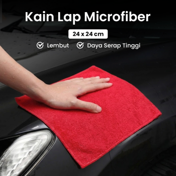 EACHGO Kain Lap Microfiber Pengering Mobil 24x24cm - H-40