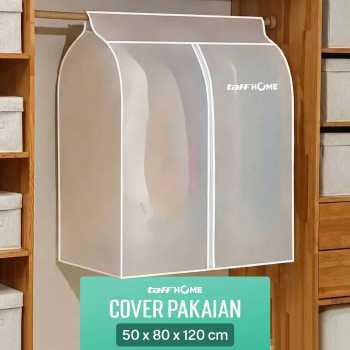TaffHOME Cover Pakaian Gaun Jas Anti Debu 50x80x120cm - CY-08