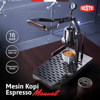 Trieste Mesin Kopi Espresso Manual Hand Press 16 Bar with PID - MSYS