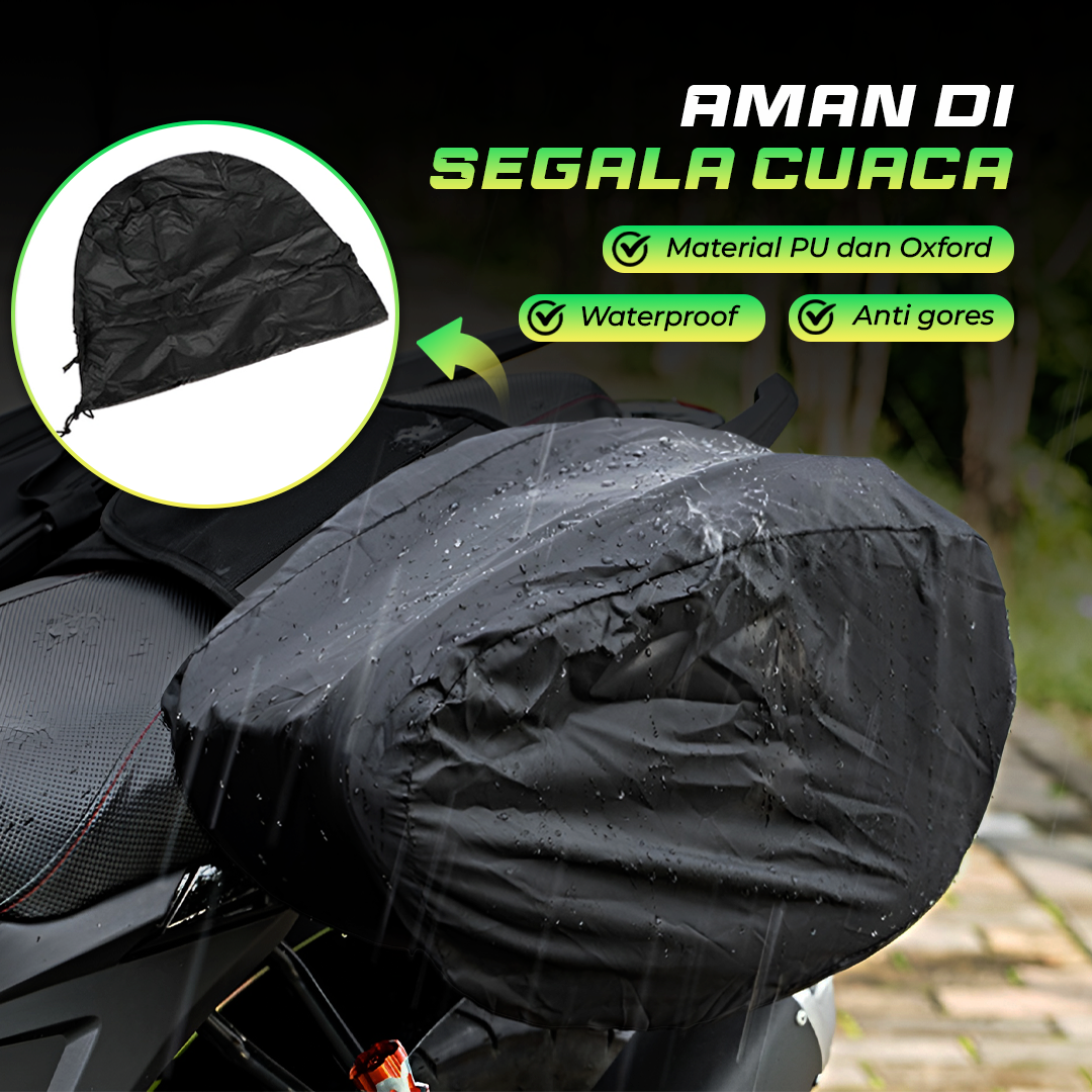 Gambar produk SHOPRIME Tas Motor Touring Samping Anti Air Side Saddle Bag - SH58L