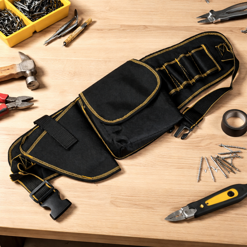 JIEKE Tas Pinggang Perkakas Serbaguna Waist Pocket Tool Bag Oxford - CZ234 Gambar produk JIEKE Tas Pinggang Perkakas Serbaguna Waist Pocket Tool Bag Oxford - CZ234