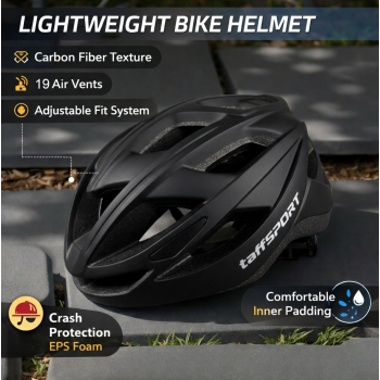 TaffSPORT Helm Sepeda Scooter Bicycle Helmet Ultralight Standard Vers - Z20