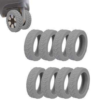 PEAKINBAGS Pelindung Roda Koper Silikon Luggage Wheel Cover 8 PCS - PB-8
