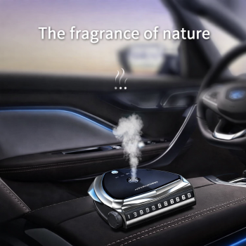 SEAMETAL Pengharum Mobil Otomatis Smart Spray Car with Essential Oil - V86S