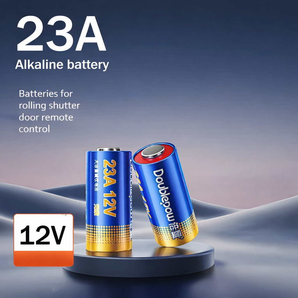 Doublepow Baterai Alkaline Dry Battery 48mAh 23A 12V 1 PCS - LRA23 Gambar produk Doublepow Baterai Alkaline Dry Battery 48mAh 23A 12V 1 PCS - LRA23