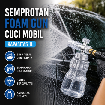 Karcher Semprotan Sabun Cuci Mobil Foam Gun Car Wash Cannon Sprayer 1L - SL-K-710