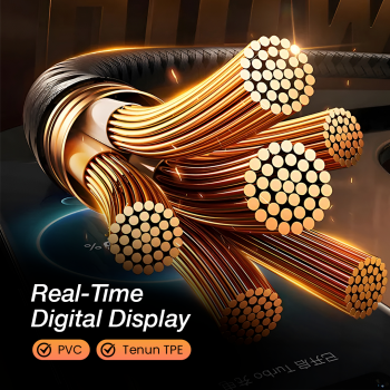 Gambar produk INXAMY Kabel Charger USB Type C Fast Charging Braided 66W 1.2M - XM66