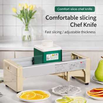 Gambar produk FASITE Alat Pemotong Buah V-Shape Vegetables Meat Slicer Manual - BX005