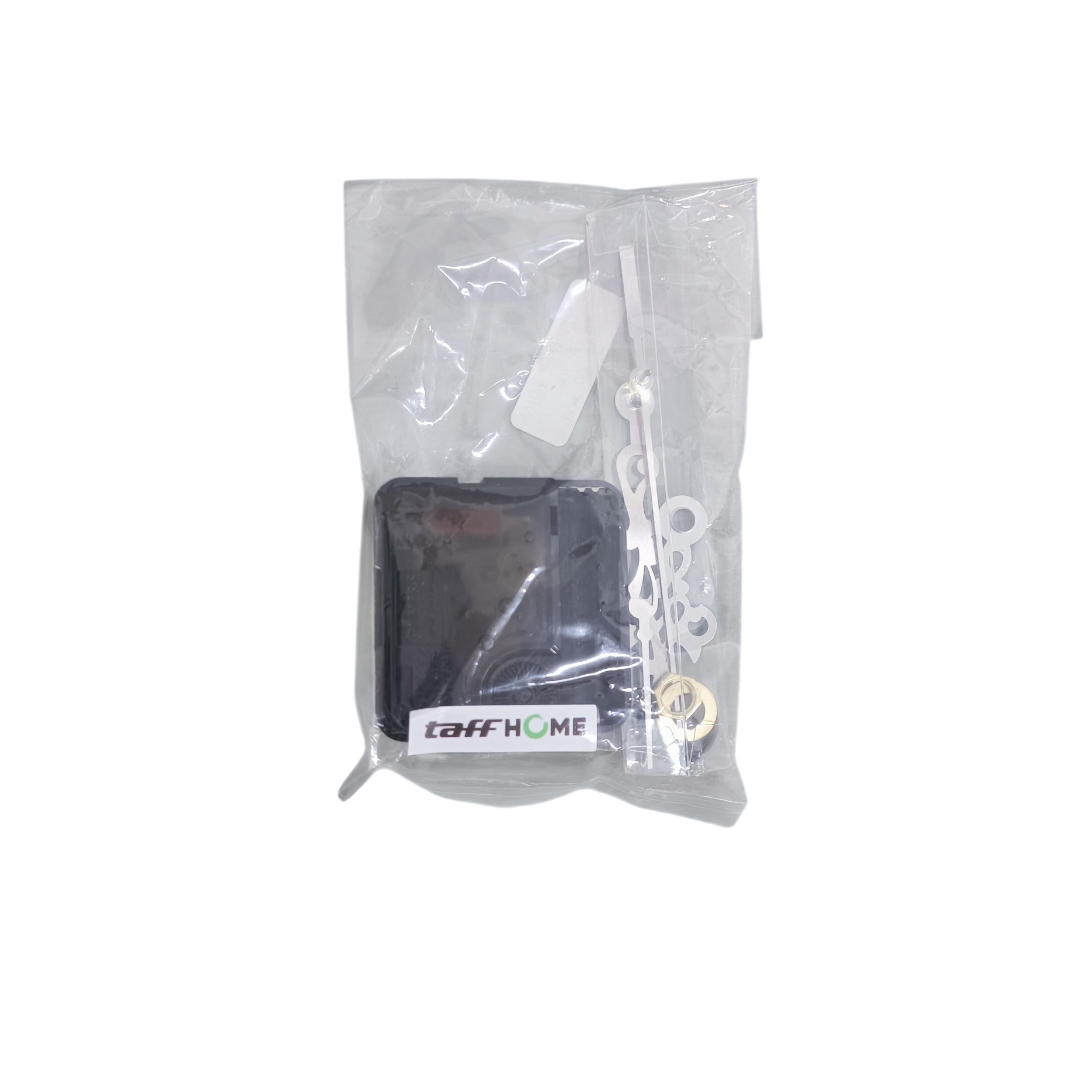 TaffHOME Mesin Jam Dinding DIY Mechanism Quartz Replacement Sparepart - 5168-S Gambar produk TaffHOME Mesin Jam Dinding DIY Mechanism Quartz Replacement Sparepart - 5168-S - Kemasan