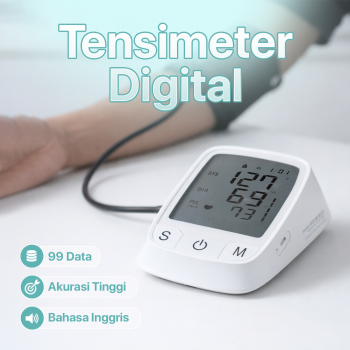 Scpanda Tensimeter Digital Pengukur Tekanan Darah English Voice - KWL-B168