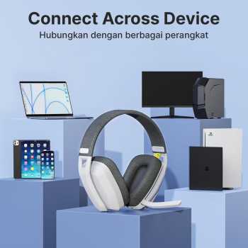 Gambar produk BINNUNE Headset Gaming Wireless Bluetooth 500mAh USB Type C - BW06-BT