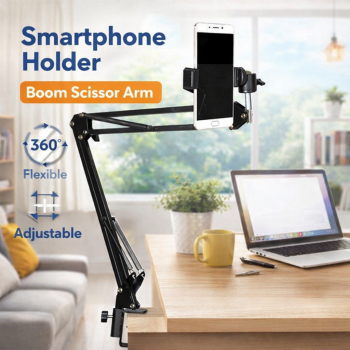 TaffSTUDIO Smartphone Holder Suspension Boom Scissor Arm Stand - NB-35