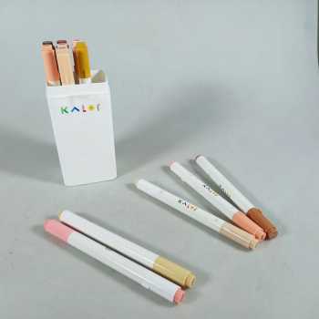 Gambar produk Kaco KALOR Spidol Warna Olied Based Marker 12 Colors Ivory Tower - MP2009-01