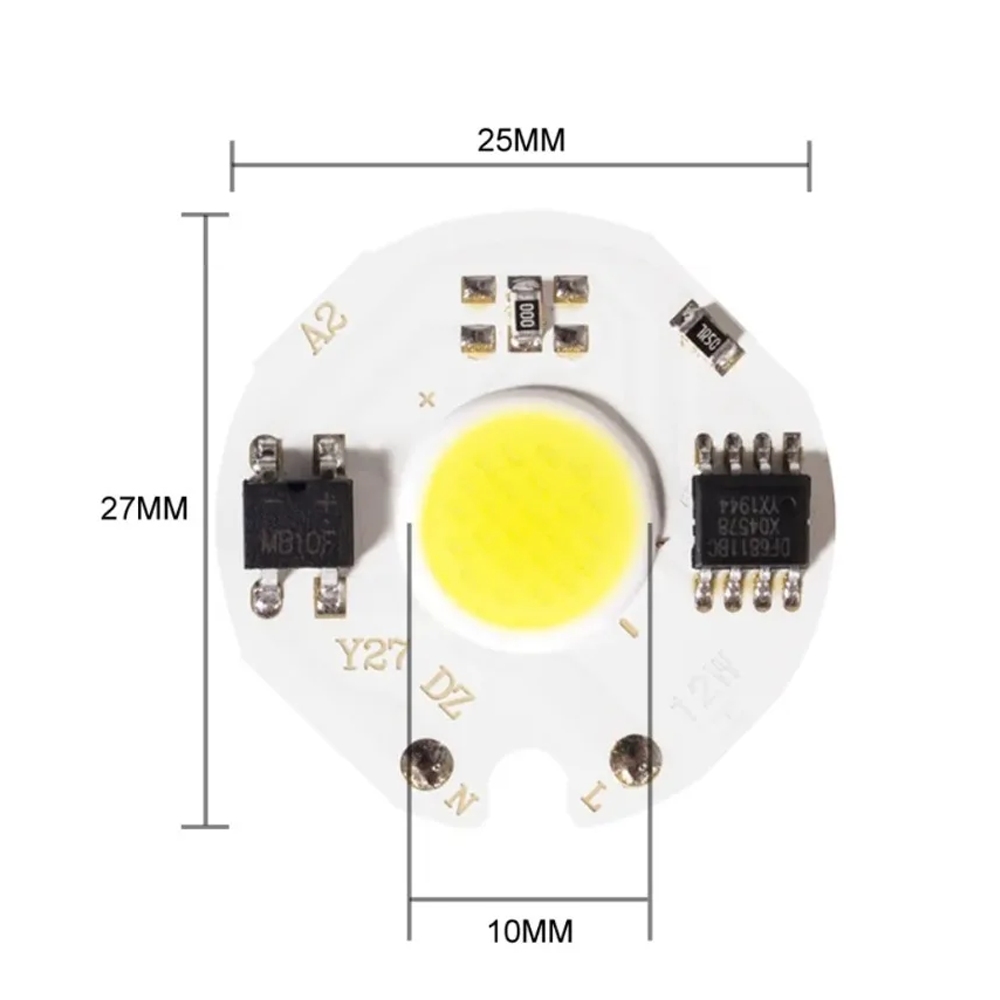 Ovicart Chip LED Lampu COB Floodlight Spotlight 6000-6500K 220V 10W - HO50 Gambar produk Ovicart Chip LED Lampu COB Floodlight Spotlight 6000-6500K 220V 10W - HO50