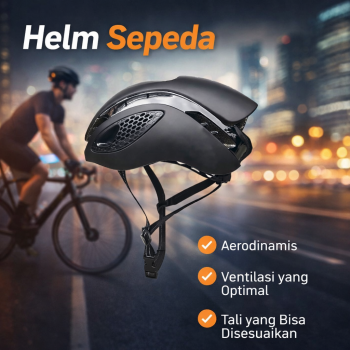AIBUS Helm Sepeda Aero Road Bike Helmet EPS PC Air Vent - Z25