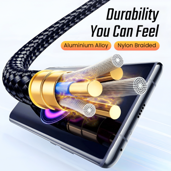 Gambar produk ESSAGER MacLe Kabel Data USB Type C to USB Type C Fast Charging 60W 1M - ES-X64