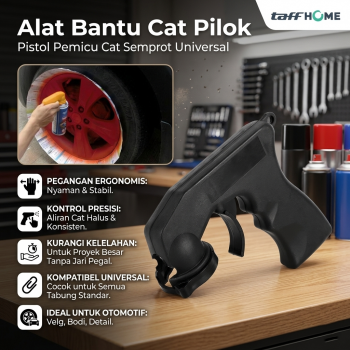 TaffHOME Spray Gun Alat Bantu Cat Semprot Pilok Aerosol - SK001