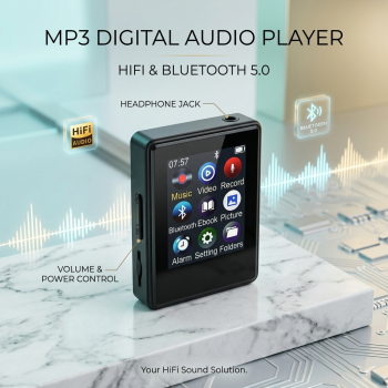 Gambar produk KAMIMA MP3 Digital Audio Player Bluetooth 5.0 HiFi - KM-50