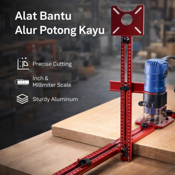 TOHR Alat Bantu Alur Potong Kayu Multifungsi Milling Groove Bracket - MG021