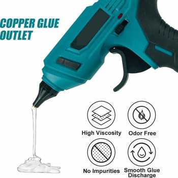 Taffware Glue Gun Hot Melt Heating Lem Tembak Pistol Panas 60W - QT-310