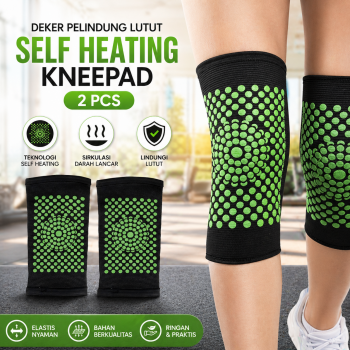 Gambar produk PLS Deker Pelindung Lutut Self Heating Kneepad Gym Fitness 2 PCS