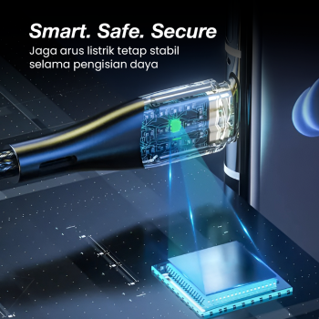 Gambar produk USJ Kabel Charger USB Type C Fast Charging Braided 100W 1.5M - 574