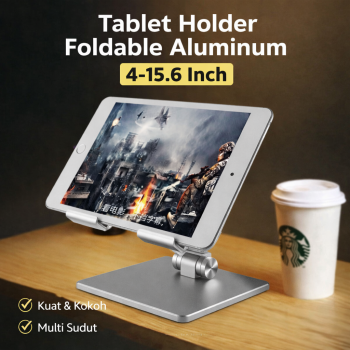 T-WOLF Stand Tablet Holder Foldable Aluminium - MT134