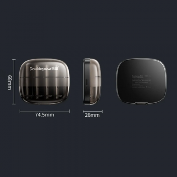 Gambar produk Doublepow Charger Baterai Box 4 Slot AA Li-Ion 1.5V Type C 10W - TC-04