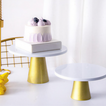 Chamat Rak Kue Stand Metal Dessert Table Cup Cake Tray - INU110