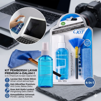 YNI Cleaning Kit Pembersih Layar LCD Laptop Lensa Kamera - KCL-1016