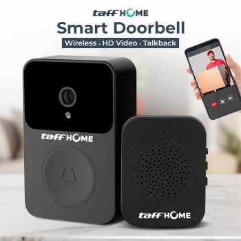 TaffHOME Bel Rumah Kamera Smart Doorbell HD Voice Changer 400mAh - X9