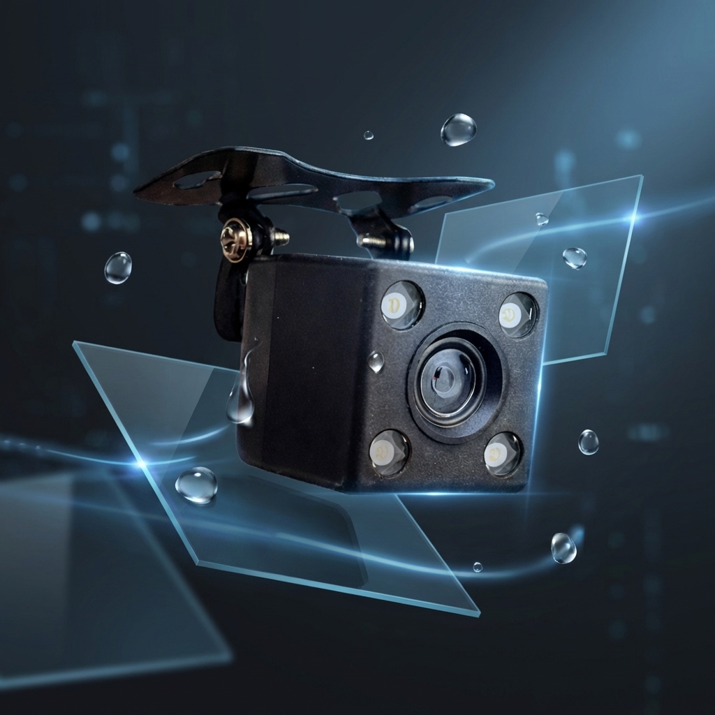 Kamera Belakang Mobil dengan 4 LED Night Vision Wide Angle Waterproof - TY001 Gambar produk Kamera Belakang Mobil dengan 4 LED Night Vision Wide Angle Waterproof - TY001 - 1