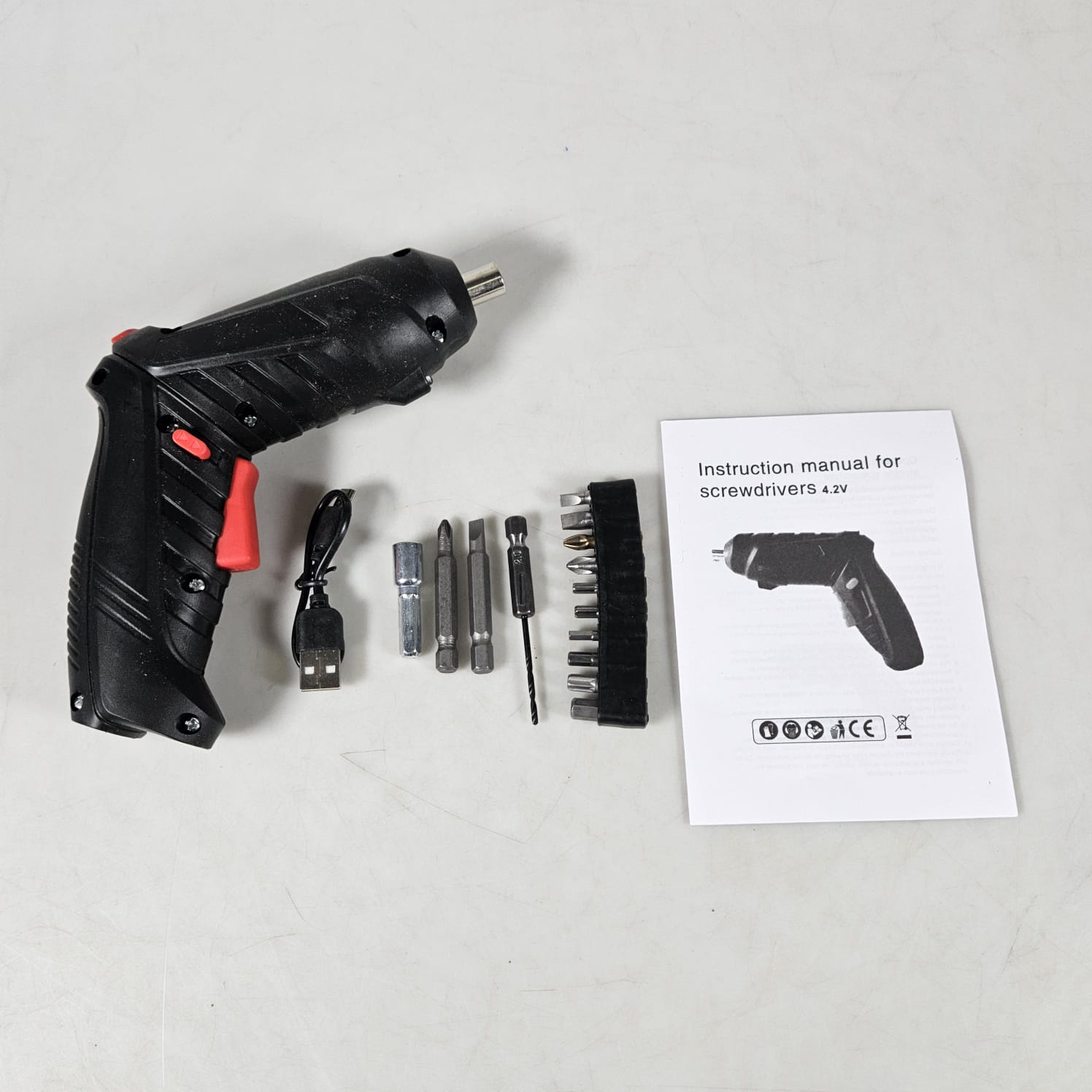 Gambar produk Liangdi Obeng Bor Listrik Cordless Screwdriver Drill 2in1 250 RPM - Q029 - 5