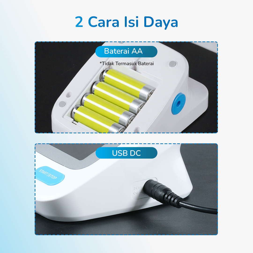 YONER Tensimeter Digital Pengukur Tekanan Darah Dual Power - YK-BPA2 Gambar produk YONER Tensimeter Digital Pengukur Tekanan Darah Dual Power - YK-BPA2 - 4