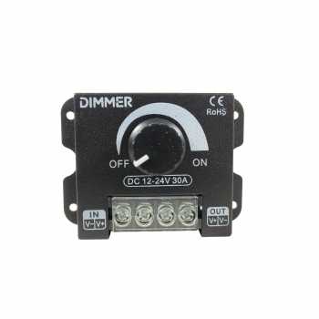 Gambar produk AELED Dimmer Lampu LED One Color Brightness Controller 12-24V 30A - AEL30A