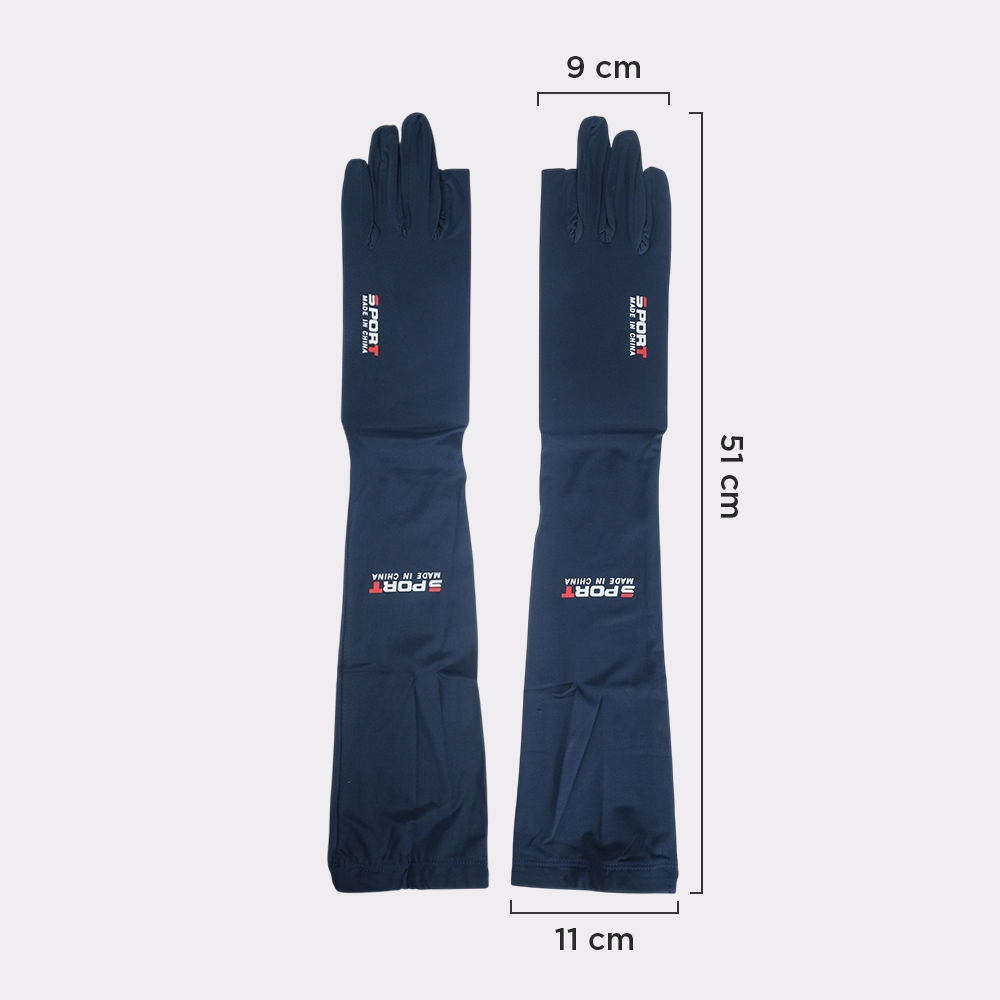 YXST Sarung Tangan Panjang Manset Sleeve Two Fingers Sunscreen Spandex - SP10 Gambar produk YXST Sarung Tangan Panjang Manset Sleeve Two Fingers Sunscreen Spandex - SP10 - 7