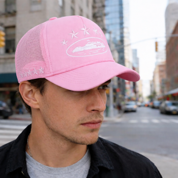 GUDIY Topi Trucker Jaring Mesh Hat Bordir Foam Inflatable - T200