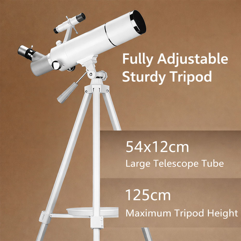 Gambar produk Korons Teropong Bintang Refractor Astronomi Telescope 120X 70mm without Display Screen - SV701P