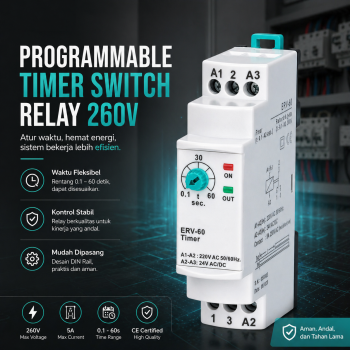 Samhwa Programmable Timer Switch Relay 260V - ERV-60