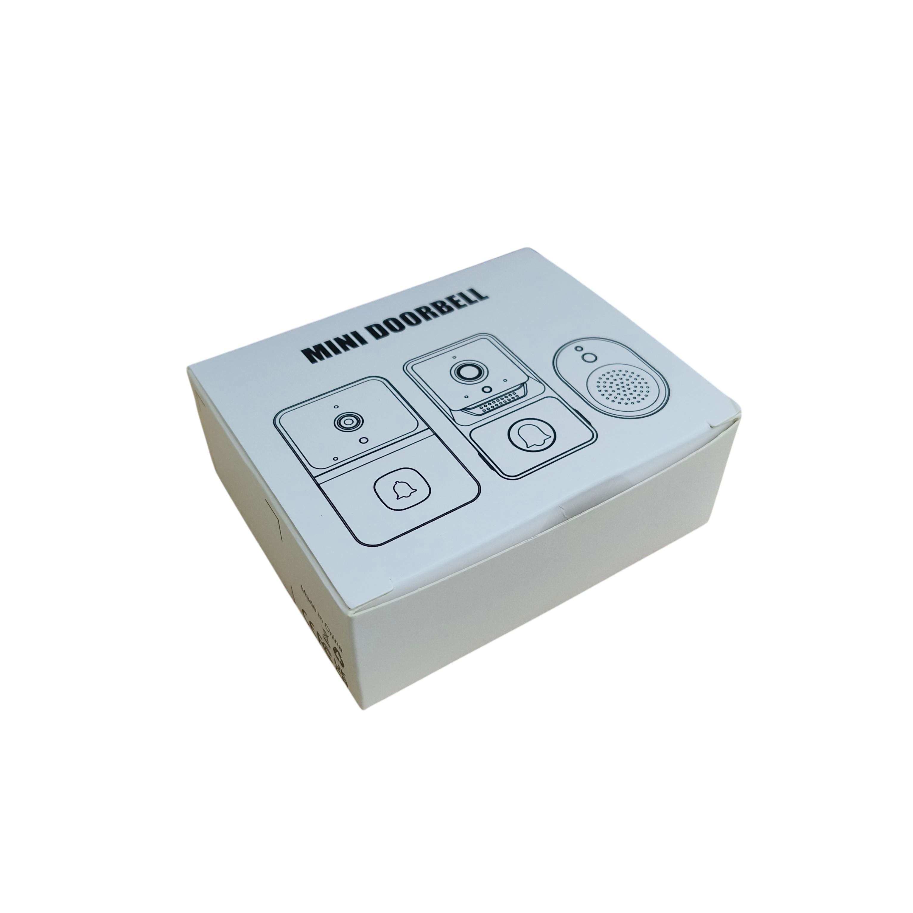 TaffHOME Bel Rumah Kamera Smart Doorbell HD Voice Changer 400mAh - X9 Gambar produk TaffHOME Bel Rumah Kamera Smart Doorbell HD Voice Changer 400mAh - X9 - Kemasan