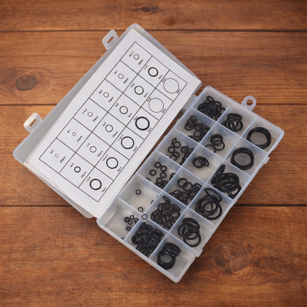 Taffware Karet Rubber O-Ring Seal Tightening Repair Kit 225 PCS - E436 Gambar produk Taffware Karet Rubber O-Ring Seal Tightening Repair Kit 225 PCS - E436 - 1