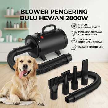 HEAN Pengering Bulu Kucing Anjing Hair Dryer for Pets Fast Blow 2800W - ZF-YC-C-04