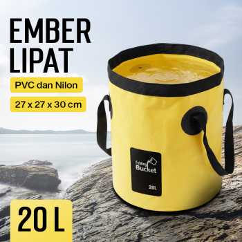 DILENI Ember Lipat Mancing Tempat Wadah Ikan 20L - D8524