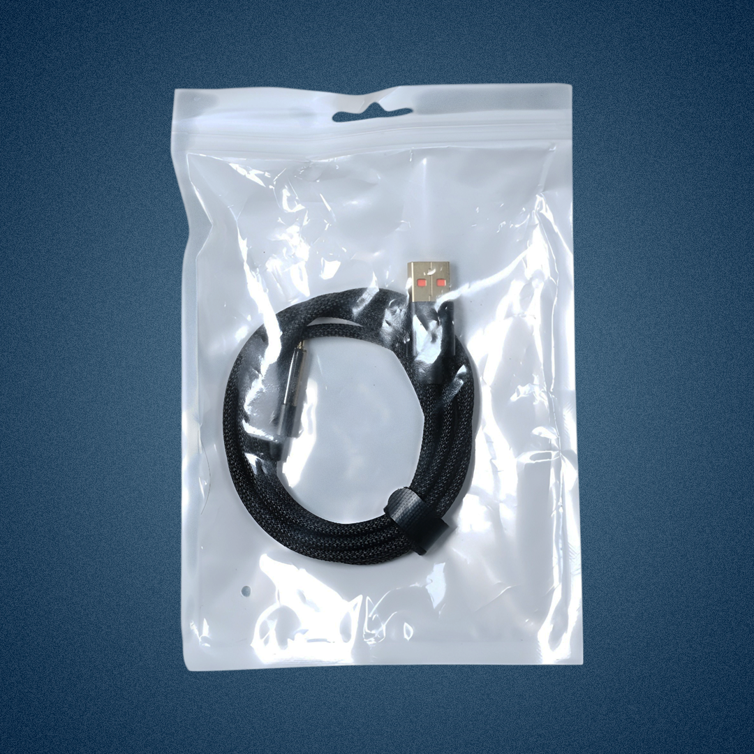 Gambar produk USJ Kabel Charger USB Type C Fast Charging Braided 100W 1.5M - 574