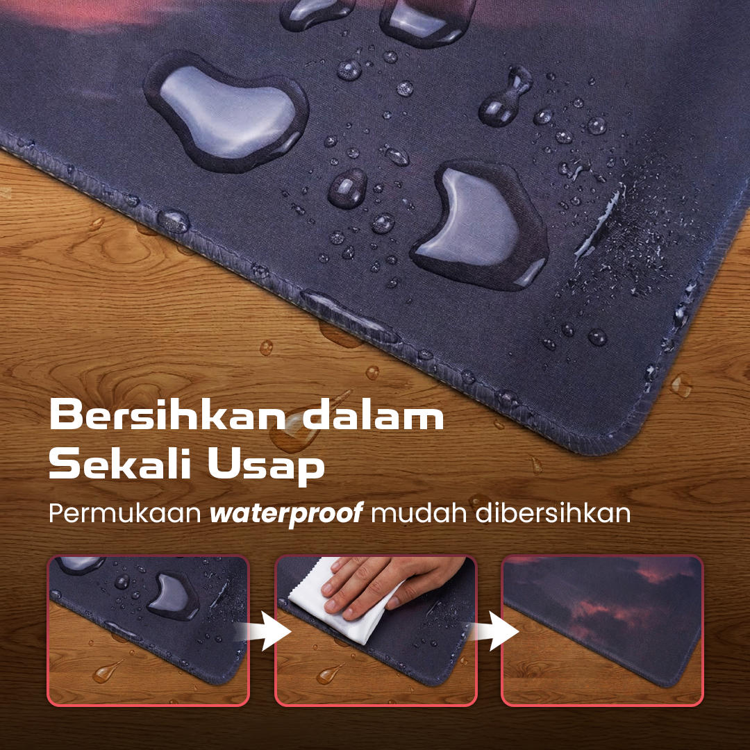 WXPYU Mouse Pad Gaming XL LoL Nightbringer Yasuo Desk Mat 800x400x2mm - WX4080 Gambar produk WXPYU Mouse Pad Gaming XL LoL Nightbringer Yasuo Desk Mat 800x400x2mm - WX4080