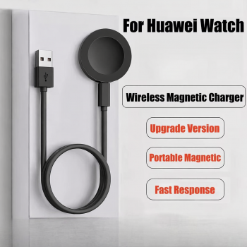 Gambar produk SPENIX Charger Smartwatch Huawei GT3/4/5 Magnetic Wireless USB 1M - SW-20