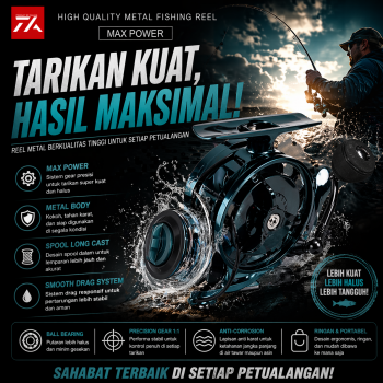 TA Reel Pancing Spinning 14+1 BallBearing Fishing Reel 5.5:1 3000 - D3000